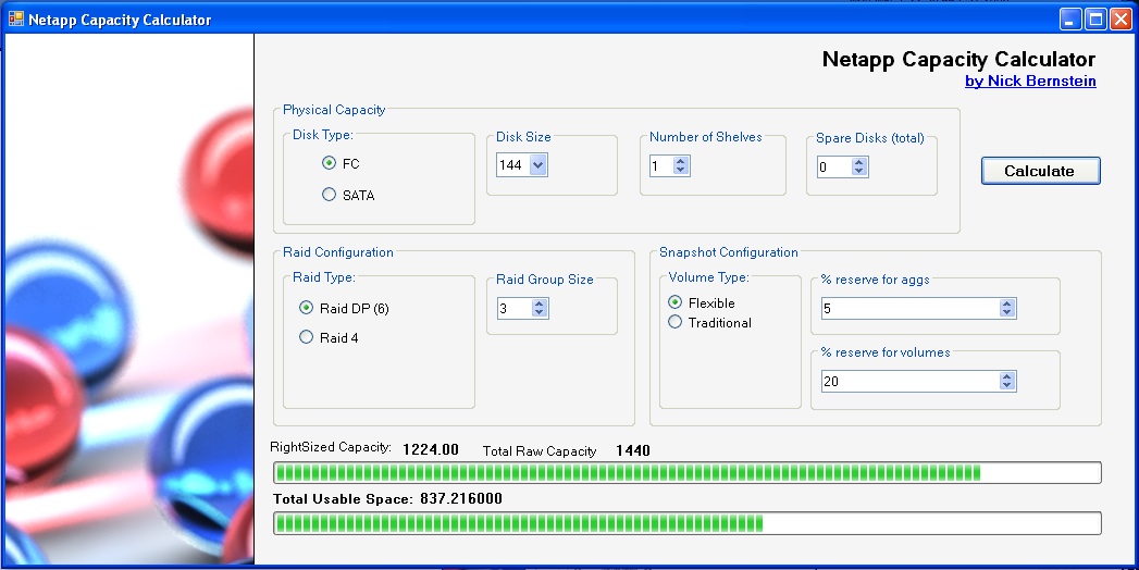 Netapp Capacity Calculator